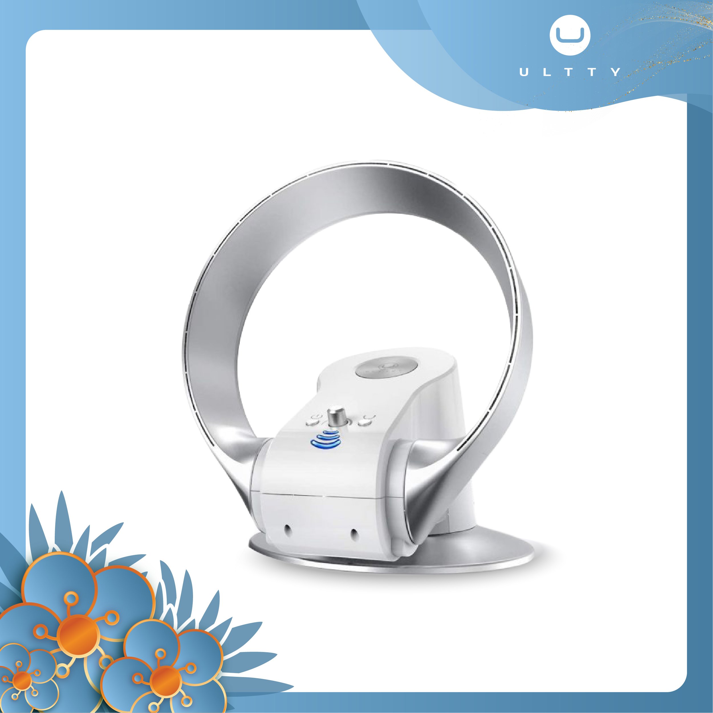Ventilateur sans lame Ultty SKJ CR309 WD