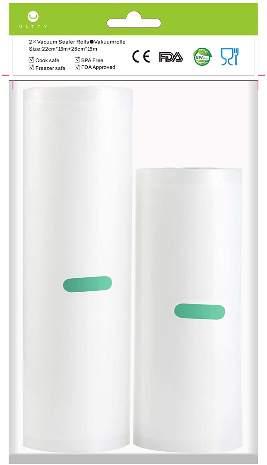 Túi hút chân không BPA-free ULTTY 2 Cuộn 28x1500cm và 22x1500cm